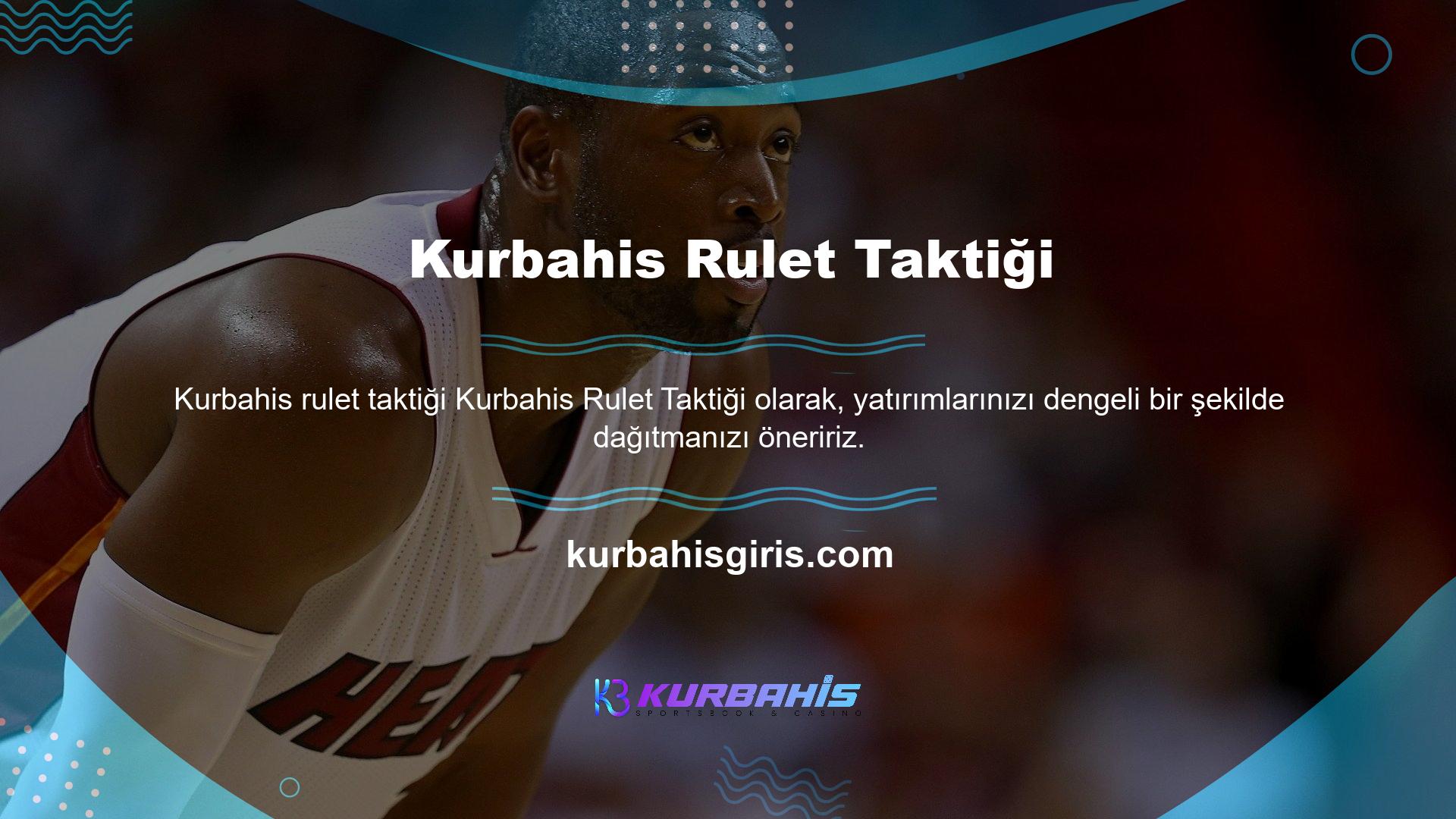Örneğin, sıfır (o) üzerine de bahis oynayabilirsiniz